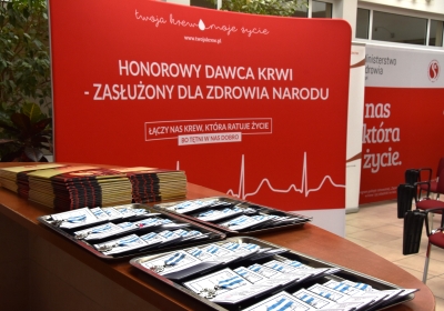Światowy Dzień Krwiodawcy 2025 - uroczyste wręczenie odznaczeń 14 czerwca 2025 r.